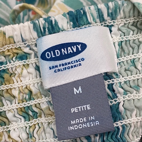 Old Navy Oceanic Print Fit N Flare Dress M - Picture 8 of 9